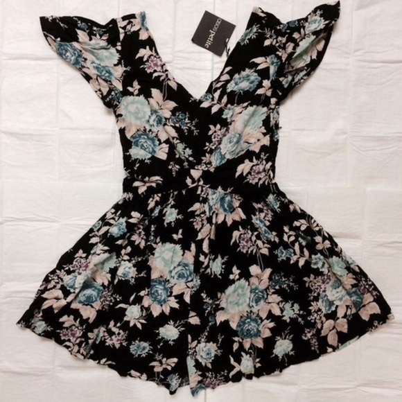 ASOS Floral Romper - Picture 2 of 2