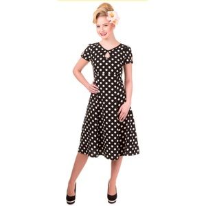 Banned Polka Dot 50's retro pinup swing dress