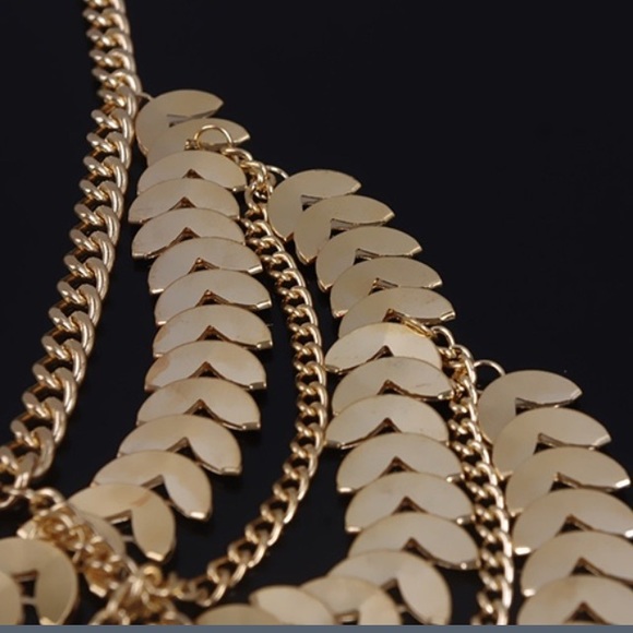 Leaf Tassel Ankle Bracelet - Picture 3 of 3