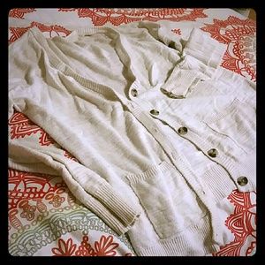 Cream cardigan