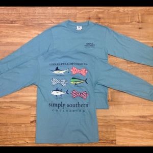 NWT Simply Southern long sleeve tee size small