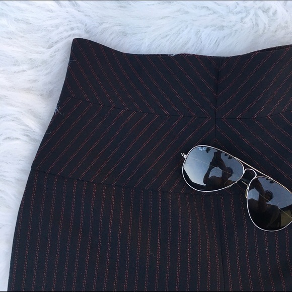 🔴Sold in bundle| Escada wide leg pinstripe pants - Picture 3 of 4