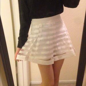 Slim high waisted skirt