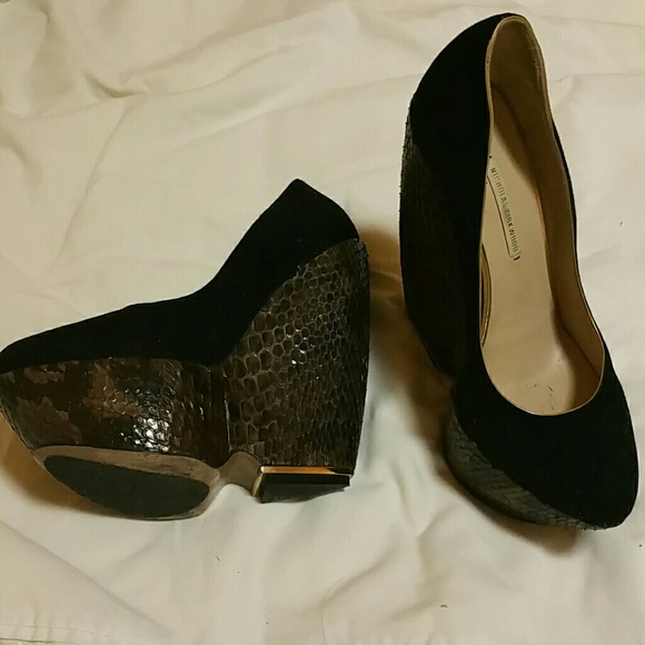 Nicholas Kirkwood Python Wedges - Picture 3 of 3