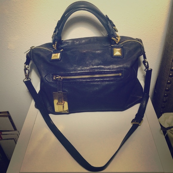❌SOLD!! Michael Kors Navy Large Satchel