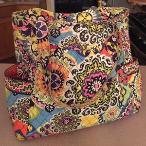 Vera Bradley Rio Pleated Tote