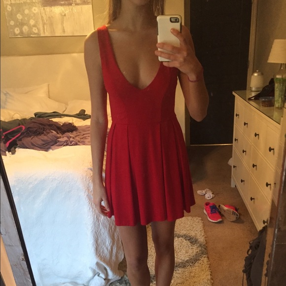 Red Tobi dress