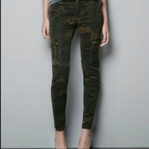 Zara camo pants