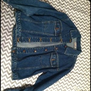 Vintage blue jean jacket