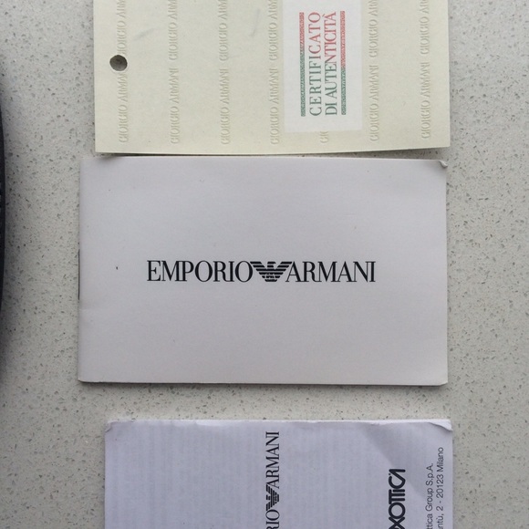 🚫SOLD🚫 Emporio Armani Brown Sunglasses - Picture 2 of 4