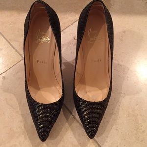Black Christian Louboutin heels on Poshmark  