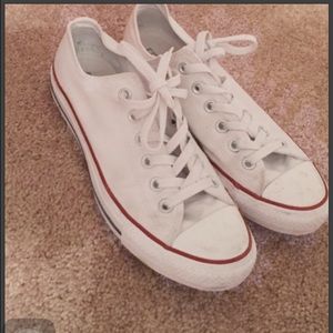White converse allstars (chucks)