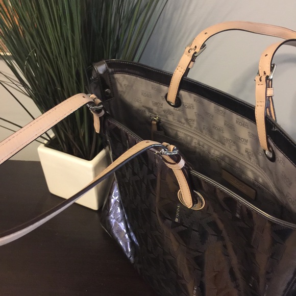 Michael Kors metallic colored bag