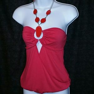 NWT Vicci Red Top - Size Medium