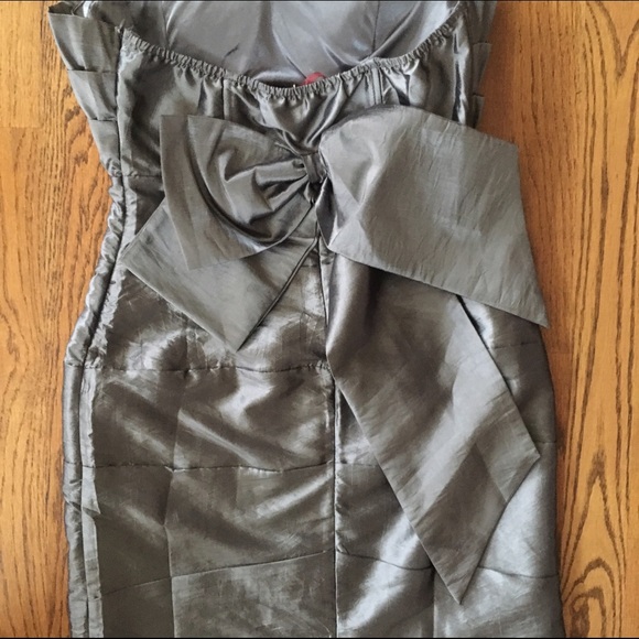 NWT gray cocktail dress size small - Picture 2 of 3