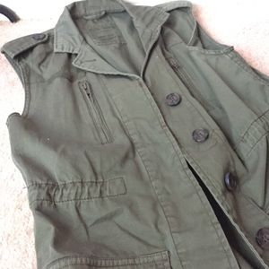 Army style vest