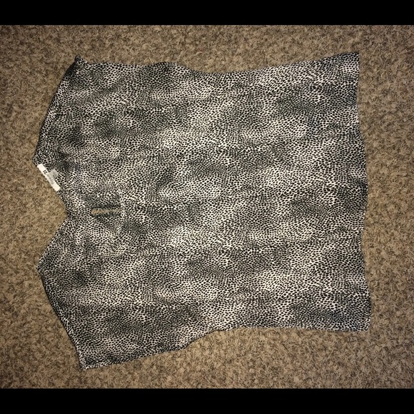 Forever 21 cheetah print top.