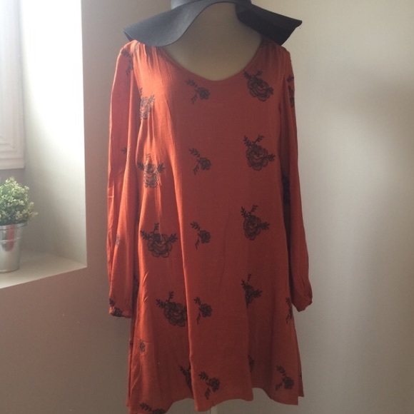 Free People Embroidered Austin Dress