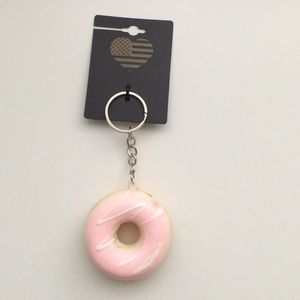 NWT Brandy Donut Keychain
