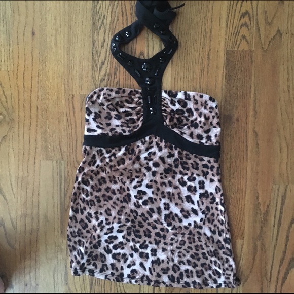 Guess leopard top size smal - Picture 2 of 3