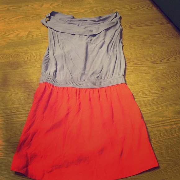 DVF Two Tone Sleeveless Dress