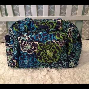 Vera Bradley stroll around town diaper bag