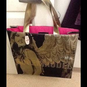 Victoria secret supermodel tote bag