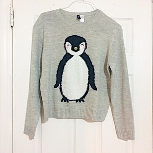 H&M penguin sweater 🐧