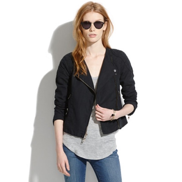 Madewell sidecar biker jacket