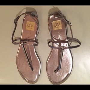 Dolce Vita Silver Archer Sandals