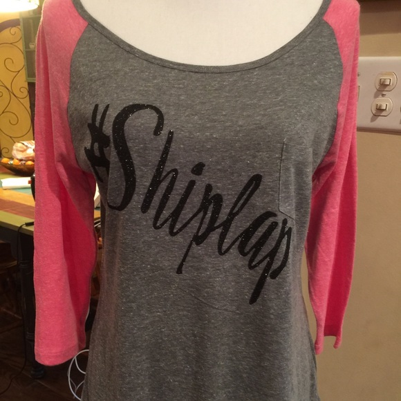 #shiplap 3/4 Length T-Shirt