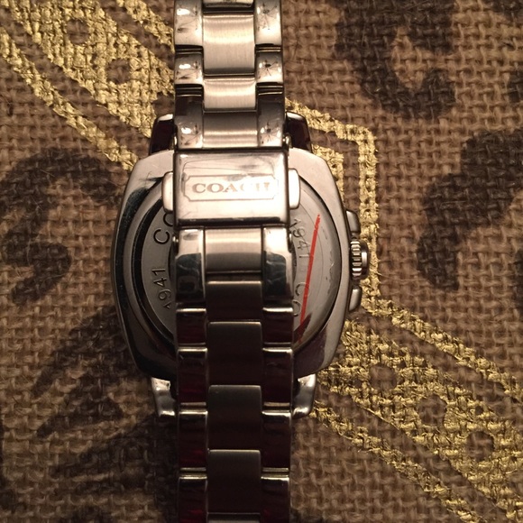 Coach Women's Mini Boyfriend Watch With Crystals - Picture 2 of 2