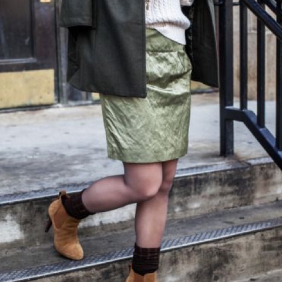 Michael Kors satin skirt.