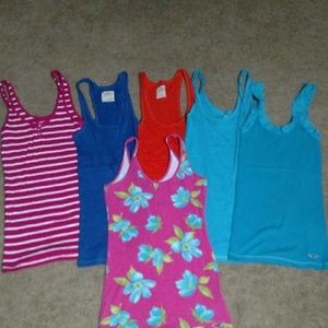 Lot of Hollister Tanks