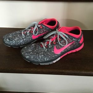 Nike Free 5.0 athletic shoes