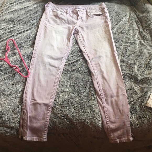 American eagle cropped skinnys