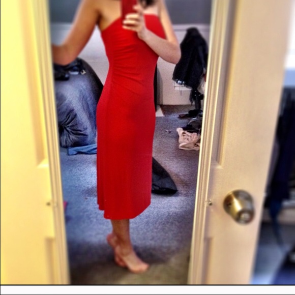 Red Dress and Grey Pumps as a bundle