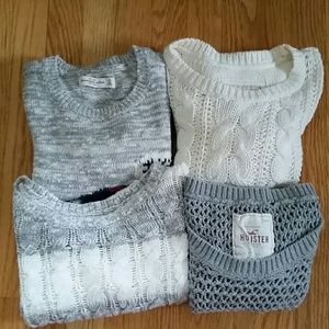 Abercrombie & Hollister Sweater Crop Tops