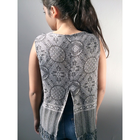 Mosaic Open Back Tank Top 🌻 - Picture 2 of 2
