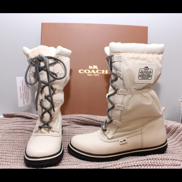 Coach boots sz 5
