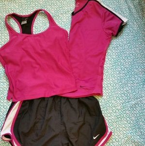Nike running set of 3