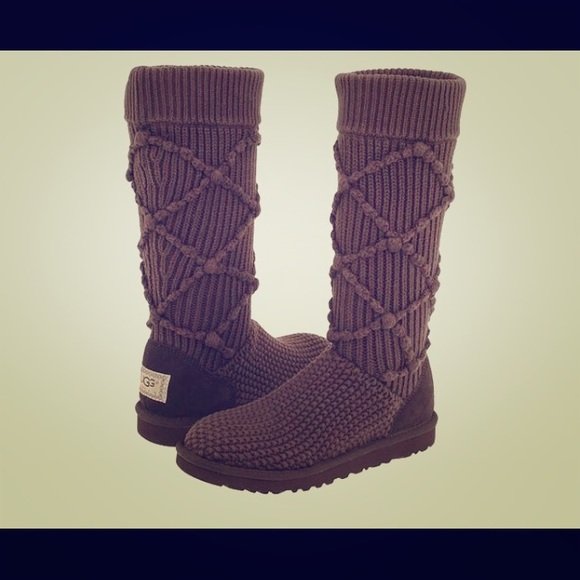 Argyle Knit UGG Boots