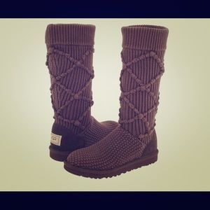 Argyle Knit UGG Boots