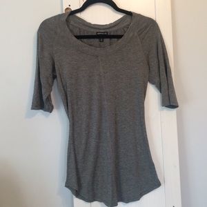 Gray Express Tee
