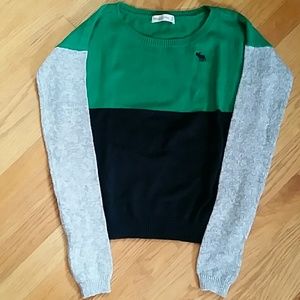 Abercrombie & Fitch Color Block Sweater XS