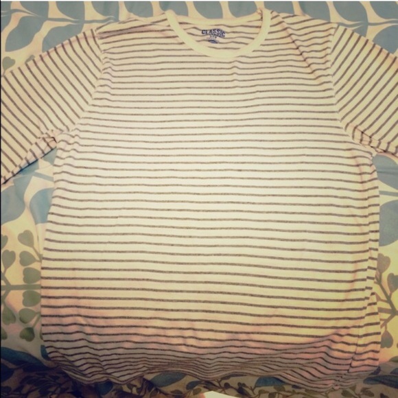 Long sleeve stripe shirt