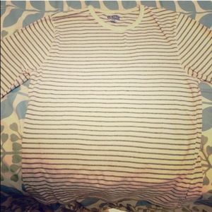 Long sleeve stripe shirt