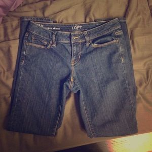 Loft petite skinny jeans
