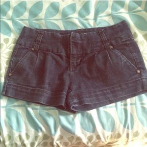 High waisted shorts