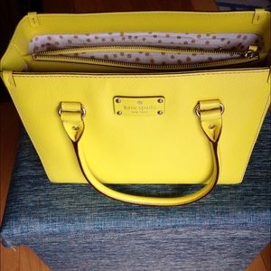 Bright Yellow Kate Spade Purse